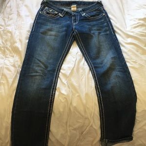 True religion stitched jeans